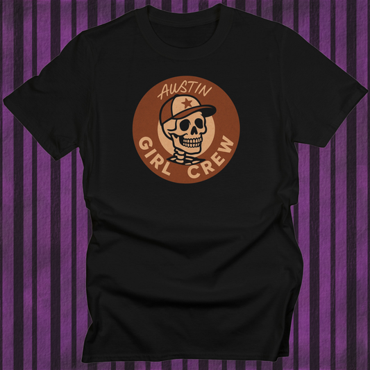 ATX Girl Crew Tee - Skeleton Edition